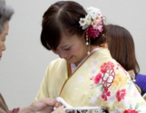 振袖着付け