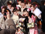 2014蟹江町　成人式　振袖美人