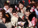 2014蟹江町　成人式　振袖美人