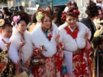 2014蟹江町　成人式　振袖美人