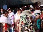 2014蟹江町　成人式　振袖美人