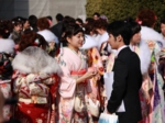 2014蟹江町　成人式　振袖美人