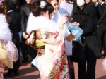 2014蟹江町　成人式　振袖美人