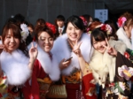2014蟹江町　成人式　振袖美人