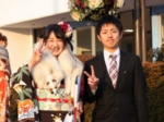 2014蟹江町　成人式　振袖美人