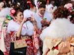 2013蟹江町　成人式　振袖美人