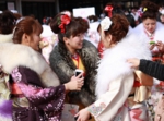 2013蟹江町　成人式　振袖美人