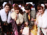 2013蟹江町　成人式　振袖美人