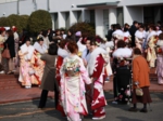 2013蟹江町　成人式　振袖美人