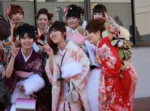 2012蟹江町　成人式　振袖美人