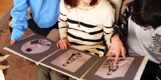 成人式振袖　前撮りアルバム