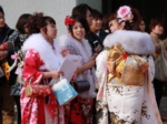 2013蟹江町　成人式　振袖美人