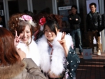 2012蟹江町　成人式　振袖美人