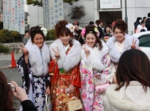 2009蟹江町　成人式　振袖美人